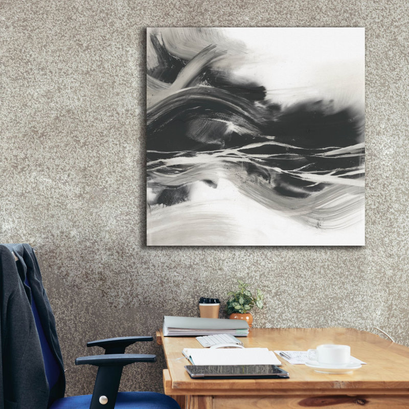  «Static Charge 2» par Ethan Harper, art mural sur toile, H 37 po x l 37 po