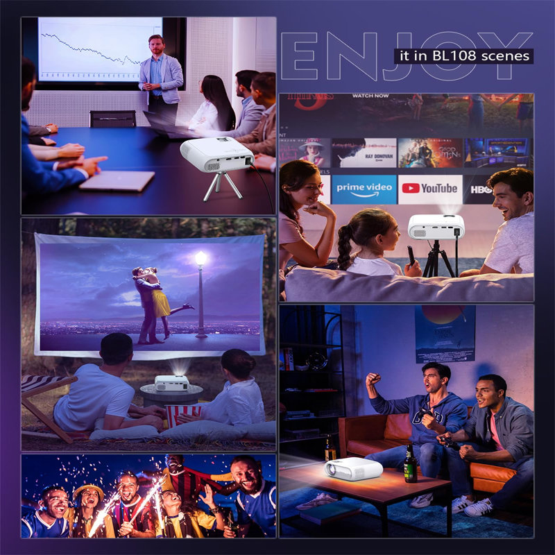 17 Stories Portable Projector