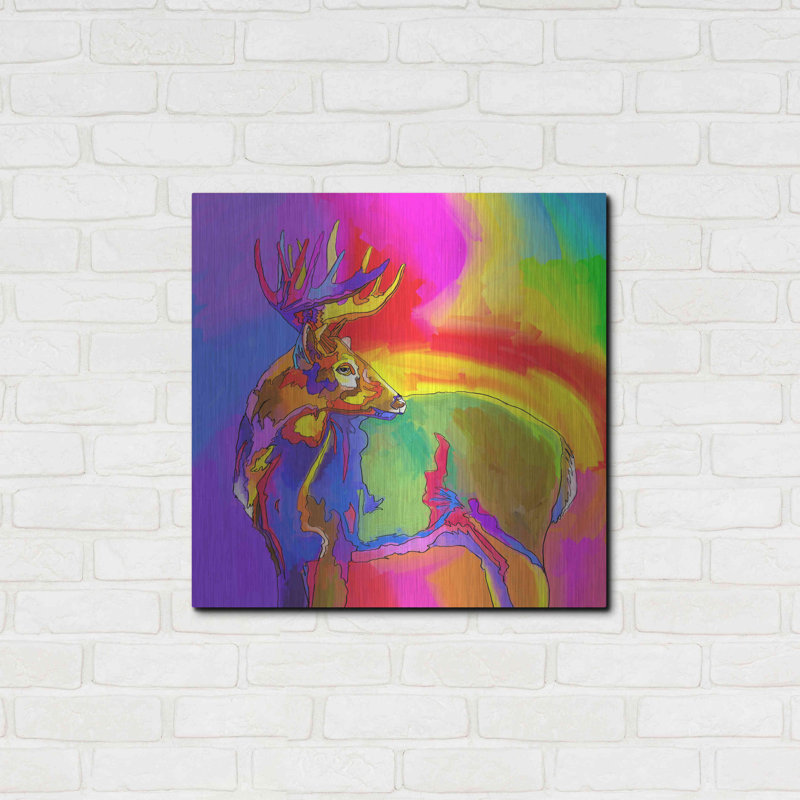 «Pop Art Deer 1» par Howie Green, H 24 po x l 24 po