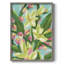 Floral Vibration I, reproduction encadrée - bois massif-1084928375