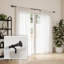 Tringle à rideau simple réglable en métal noir Sita-67151768