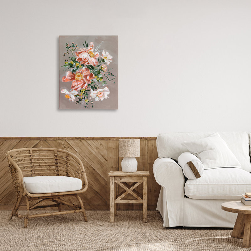 «Lush Daisies Bouquet», conception par Annie Quigley, H 20 po x l 16 po