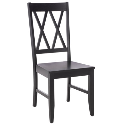 Yelena Double X-Back Side Chair by August Grove