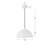 Rancourt 1-Light Dimmable Single Dome Pendant-247789139-236833020