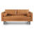 Napa 72'' Full-Grain Genuine Italian Leather Sofa-640040316