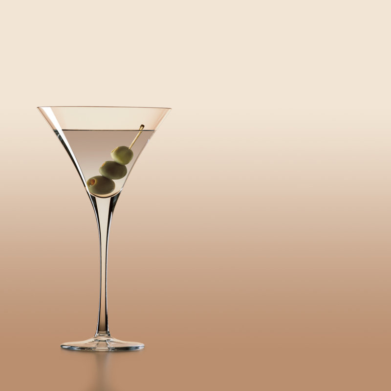 Tuscany Classics 10 oz. Lead Crystal Martini Glass