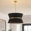 Lustre tambour 8 lumières à intensité variable-130899935