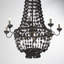 Lustre empire 4 lumières Nicia