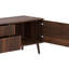 Meuble télé Mid-Century, console multimédia avec rangement, 2 armoires et 2 tiroirs-1829514538