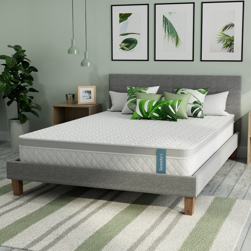 Serenity Pocket Sprung Mattress and Cooling Foam, Kingsize (5')