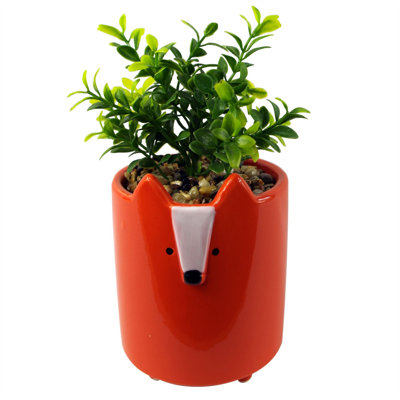 50.8cm Faux Plant in Ceramic Pot