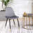 Lassan Contemporary Fabric Dining Chairs, Set Of 4-1740628761