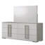 Contemporary Style 6- Drawer Dresser Made With Wood