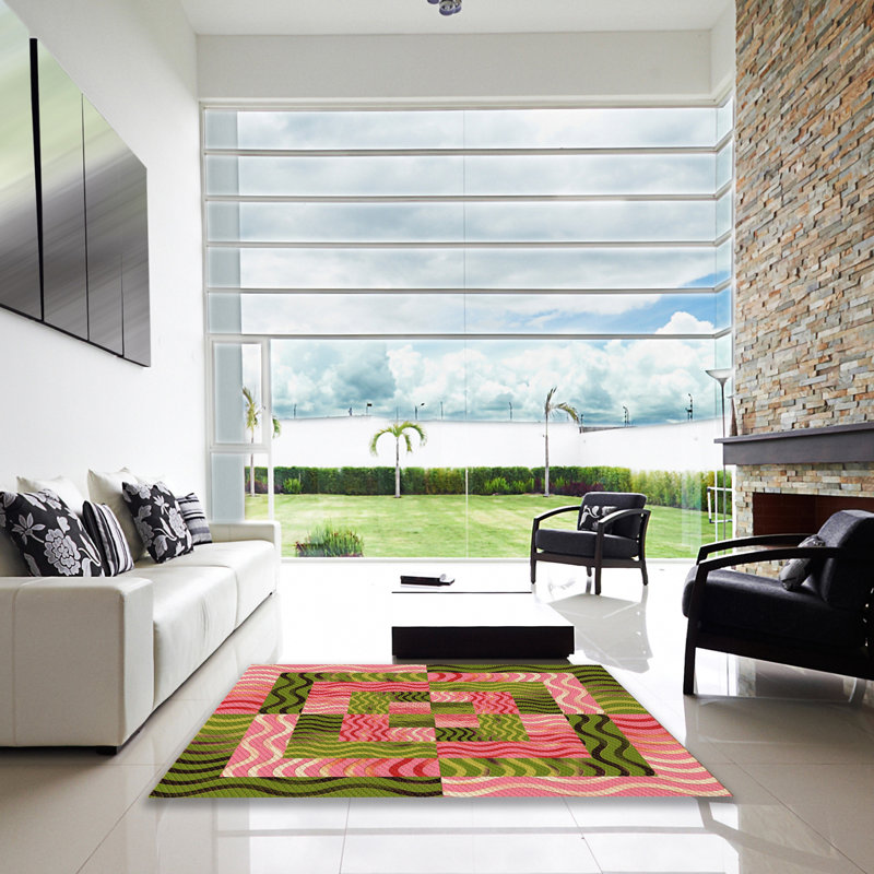 Oriental Indoor Rug, Square 6'