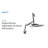 Height Adjustable Universal Desk Mount
