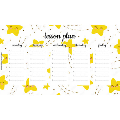 Magnetic Lesson Plan Flying Stars
