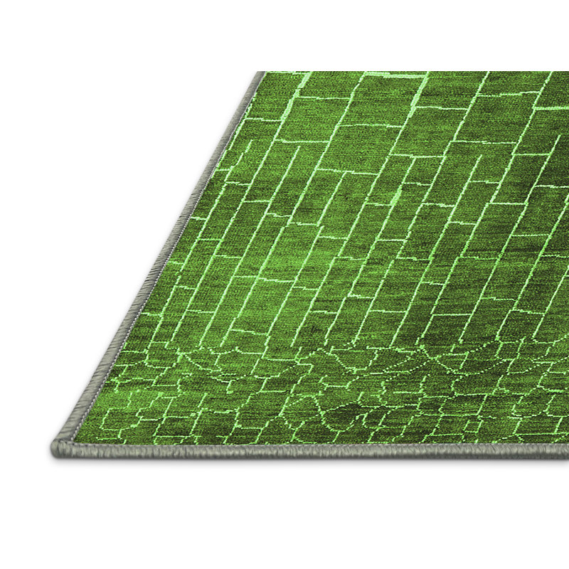 Tapis verts Mid-Century 1229, Rectangle 2 pi x 3 pi
