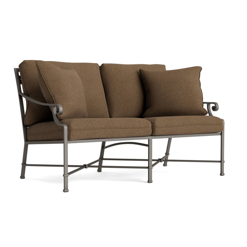Venetian Outdoor 2 - Seat Loveseat, Fusion Moccasian, Mica