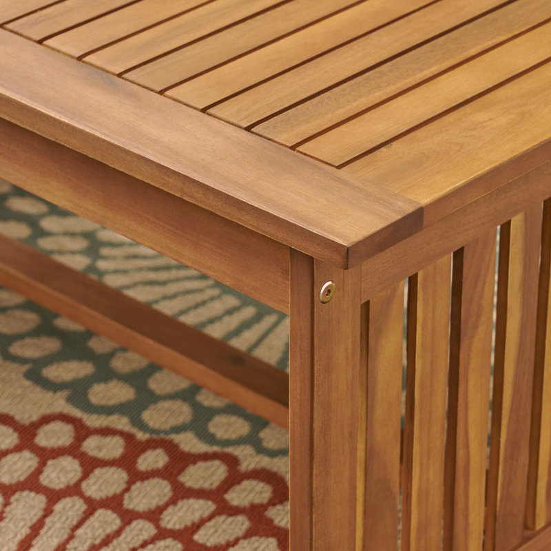 Table basse en acacia