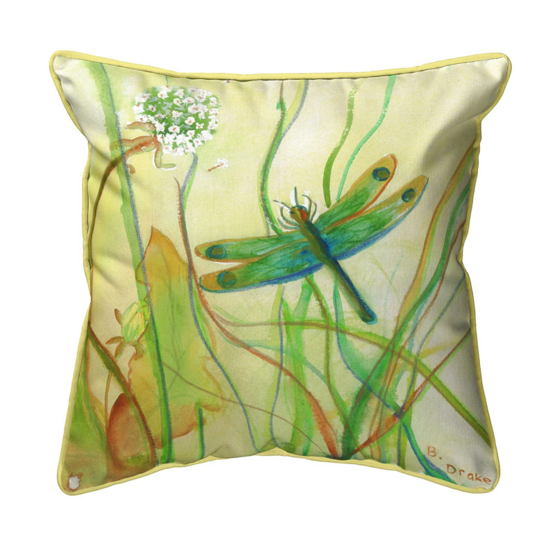 Coussin Dragonfly, 18 po x 18 po