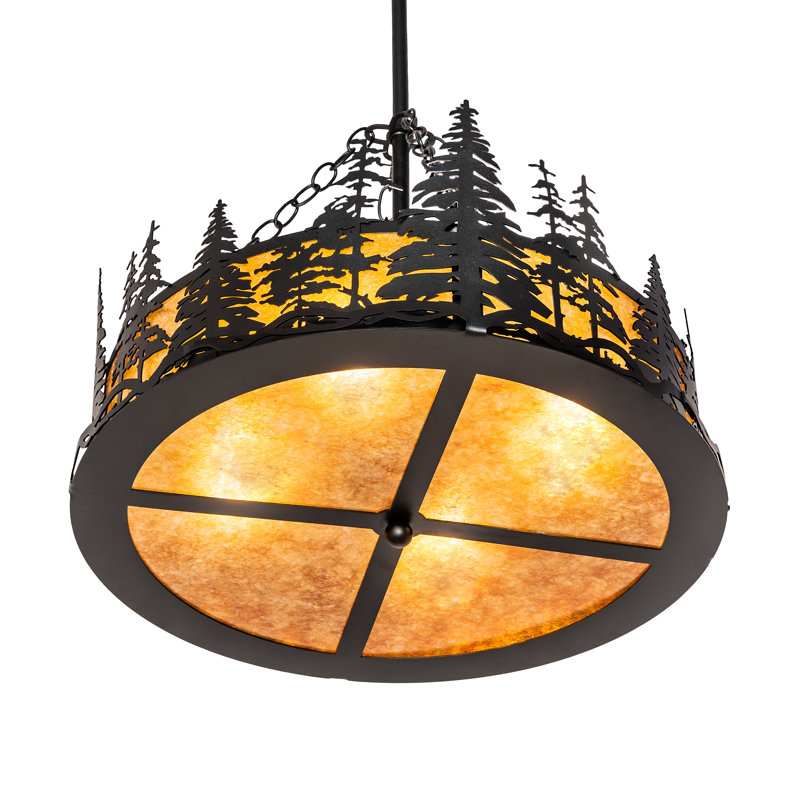 Rustic Lodge 4 - Light Pendant
