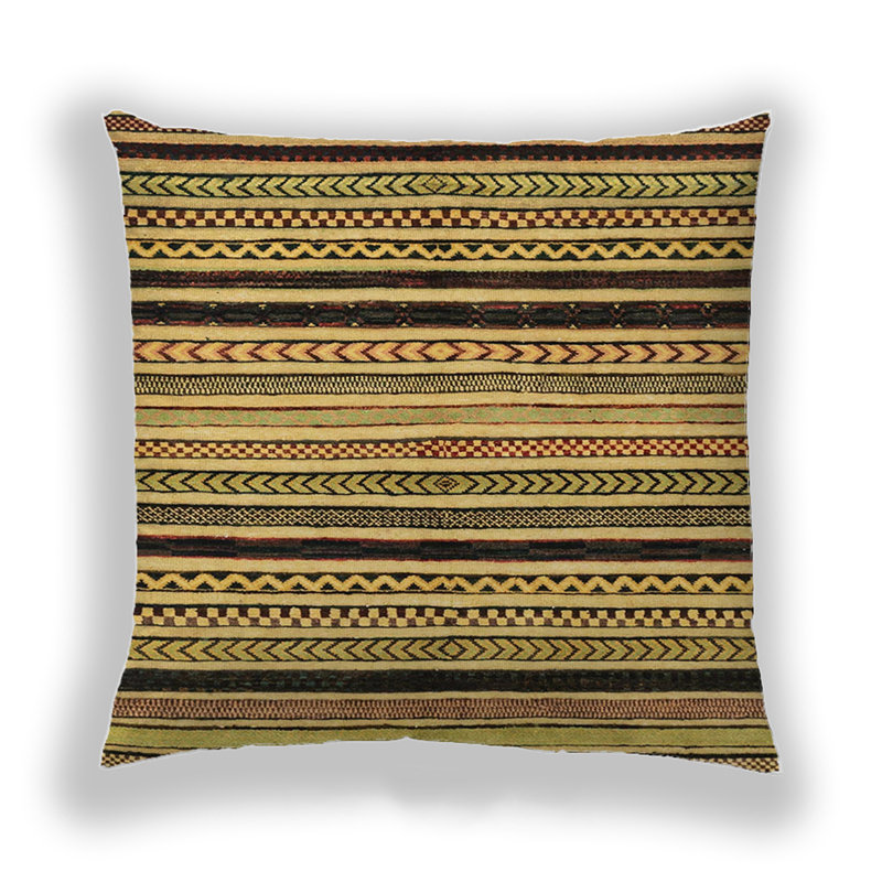 Coussin Abstract 2297, Microsuède