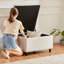 Repose-pieds carré avec rangement Arshi-1042023206