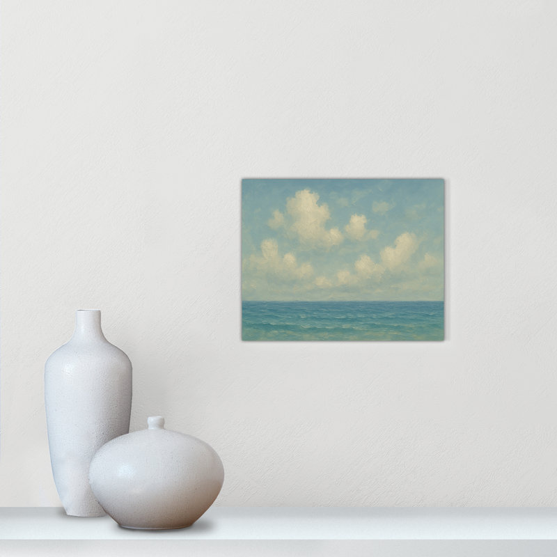 «Drift and Tide Print» par Clara Moyet, exclusivement pour Casa Fine Arts., Ne s’applique pas, L 10 po x H 8 po, Toile tendue
