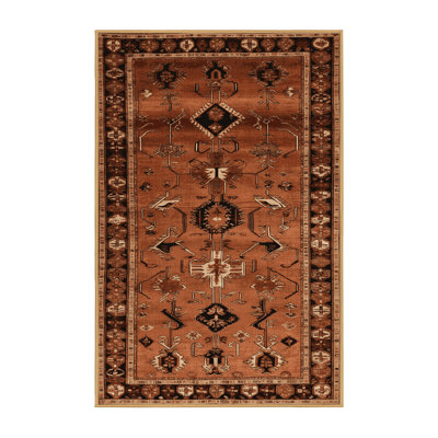 Machine Washable Turkish Brown Area Rug