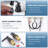 2-handle Bathroom Faucet with Drain Assembly-66125503