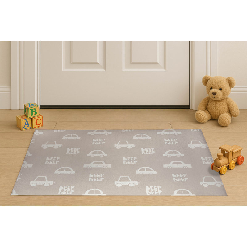 Paillasson Beep, Taupe, L 84 po x L 60 po