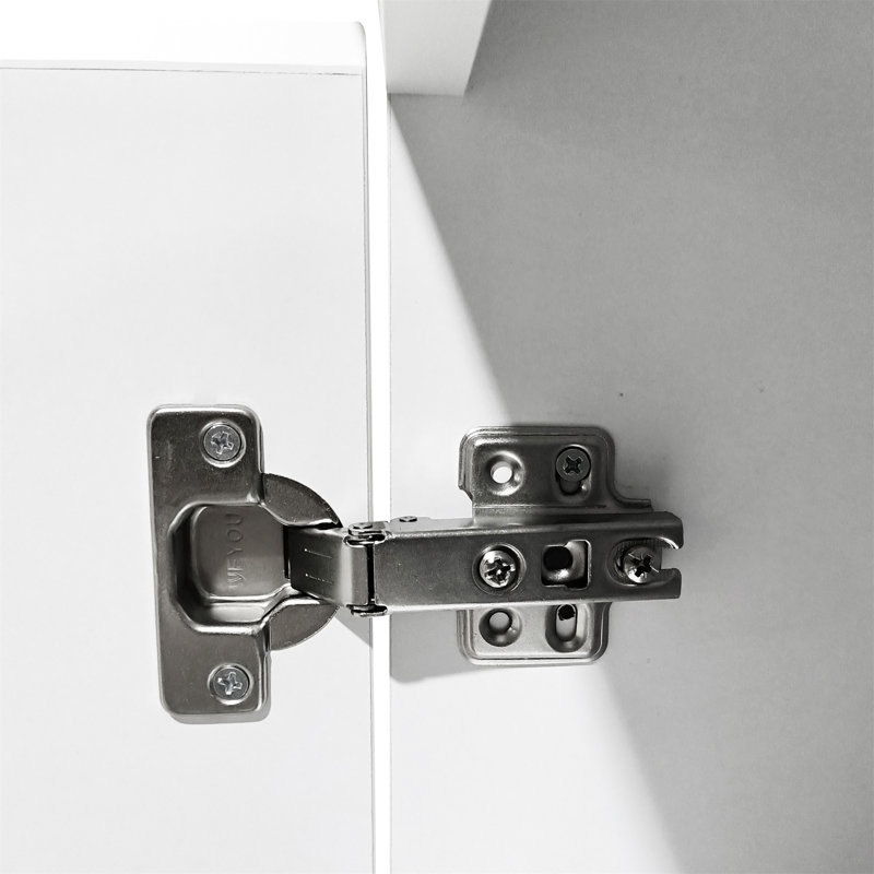 Commode 3 tiroirs + 3 portes blanches