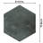 Industrial Hex 8-1/2 In. X 9-7/8 In. Porcelain Modern Look Wall & Floor Tile-87777199
