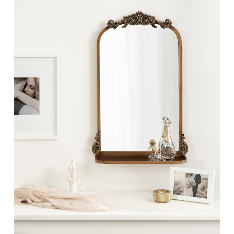 Miroir d'appoint Stride, Or, 25 po x 16 po
