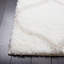 Tapis géométrique tissé à la machine blanc / argenté-1596960533