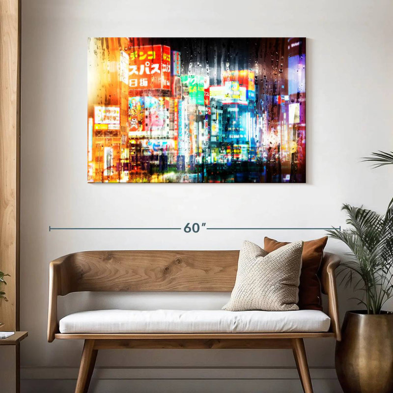 Ravi Behind The Window - Shinjuku, 30" H x 45" W