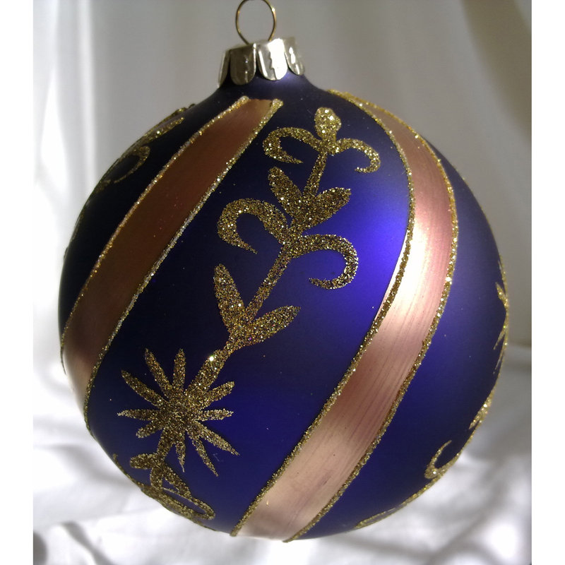 Ornement boule d’arbre de noël oignon