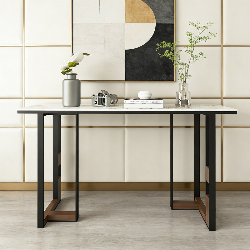 Console moderne et multifonctionnelle, 31.5" H x 59.06" L x 11.81" W