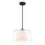 Luminaire suspendu / semi-encastré convertible 1 lumière 12,75 po Seville
