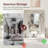 Bathroom Wall Cabinet with Mirror and Towel Bar
