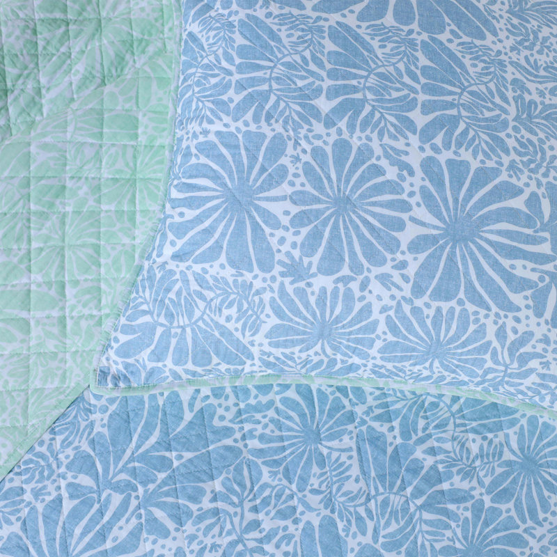 Southern Tide Eldora Euro Blue Sham