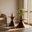 Ensemble de 2 tables basses rondes tendance