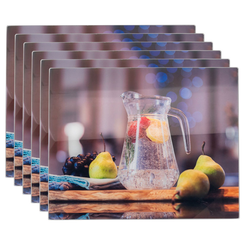 Glass Rectangle Placemat