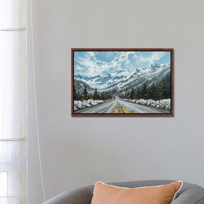 Mountain Drive by ColorByFeliks - Print on Canvas