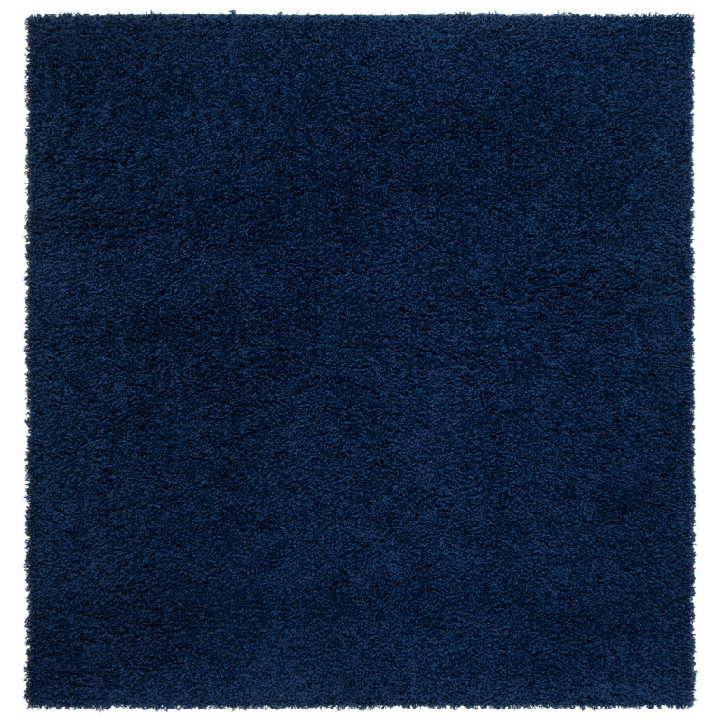 Melfort Sga-Athens Shag Performance Solid Color Rug, Square 6'7"