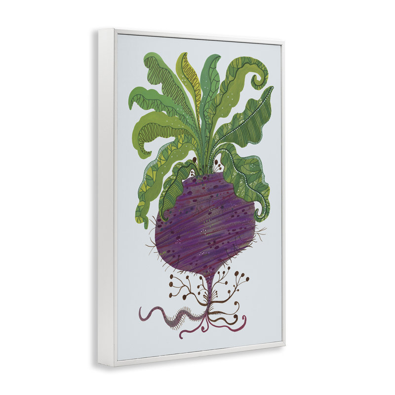Giclée encadrée stylisée, par Kay Widdowson, H 24 po x l 16 po, Giclée encadrée blanc bord de mer