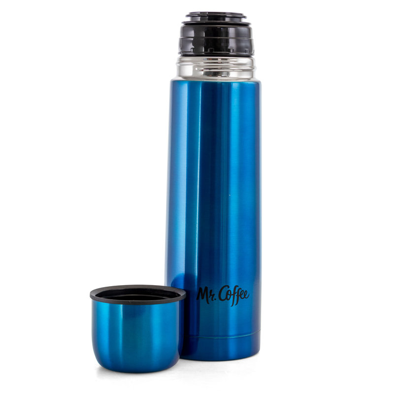 Bouteille d’eau en acier inoxydable 16 oz Javelin, Bleu