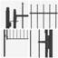 155 cm W Gate Fencing
