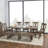 Acker Extendable Pine Solid Wood Dining Set-782703816