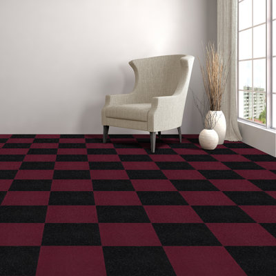 Nexus 12'' W x 12'' L Level Loop Polyester Carpet Tile